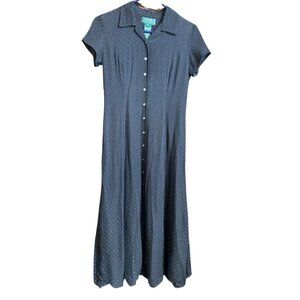 Ralph Lauren Polka Dot Silk Dress